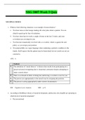 NSG 3007 Week 3 Quiz (75 Q & A) / NSG3007 Week 3 Quiz (Latest-2021): Foundations of Professional Nursing: South University (100 % Correct)