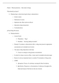 Pharmacology: Pharmacokinetics- Movement of Drugs