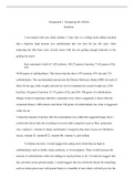 Nutrition  Assignment  1.docx    Assignment 1: Energizing the Athlete  Nutrition  I was tasked with case study number 2. Kay who is a college track athlete decided that a high-fat, high protein, low carbohydrate diet was best for her life style. After ana