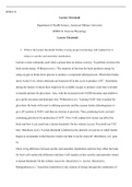 Lactate  Threshold  assignment.docx  SPHE314  Lactate Threshold  Department of Health Science, American Military University  SPHE314: Exercise Physiology   Lactate Threshold  1.What is the lactate threshold? Define it using proper terminology and explain 