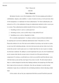 ISSC680  Wk1.docx  ISSC680  Week 1 Homework  ISSC680  Week 1 Homework  Information Security is one of the foundations of the CIA triad, propping up the pillars of confidentiality, integrity, and availability. A course of action to do this, as well as prov