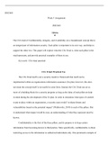 ISSC660  Wk3.docx  ISSC660  Week 3 Assignment  ISSC660  Abstract  The CIA triad of Confidentiality, Integrity, and Availability are a foundational concept that is an integral part of information security. Each pillar is important in its own way, and helps