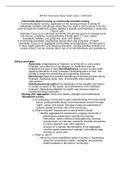 Exam (elaborations) NR 442 EXAM 1 STUDY GUIDE (NR 442 Exam 1 study guide)