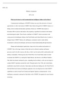 INTL434  Midterm  Writing  Assignment.docx  INTL 434  Midterm Assignment  INTL 434  What can be done to avoid communications intelligence failures in the future?  Communication intelligence (COMINT) failures are most often derivative of missed opportuniti