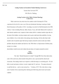 School  Shooting  Controversy    1.docx  PSY 304  Arming Teachers in the midst of School Shooting Controversy  Arizona State University PSY 304: Effective Thinking   Arming Teachers in the Midst of School Shootings Controversy  Much controversy has arisen