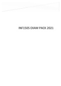 INF1505 EXAM PACK 2021