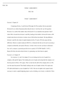 PE  FINC300  7.docx  FINC 300  WEEK 7 ASSIGNMENT FINC 300  WEEK 7 ASSIGNMENT  Exercise 1 Chapter 26  Comparing division, A and division B through all of the numbers that are presented. Division B is in a better financial position than division A. Just fro