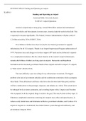 Week5  Paper.docx  RUNNING HEAD: Funding and Operating an Airport  TLMT415  Funding and Operating an Airport  American Public University System TLMT415: Airport Operations  America's airports help to keep going. Around 900 million national and internat