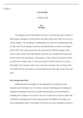 Week  8 Exit  Strategies.doc    ENTR315  Exit Strategies  ENTR315 D001   Exit Strategies  Exit strategies can vary from business to business. Even then each owner could have a different plan or thought as to which direction they think could be best if the