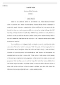 Week  8  Assignment  CHFD212.docx  CHFD212  Infantile Autism  American Public University   CHFD212:   Autism Factors  Autism or, less commonly known but still referred to as, Autism Spectrum Disorder (ASD) is a disorder that s affects vary from person to 