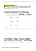 CHEM 330 -ASSIGNMENT ONE / CHEM330 -ASSIGNMENT ONE:LATEST 2021