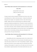 Week  7  Paper.docx    CMRJ 500  Racial Profiling: Ethical Considerations and Recommendations for Law Enforcement  Agency Policy  American Public University System CMRJ 500: Criminal Justice Ethics   Abstract  This paper examines the ethical consideration