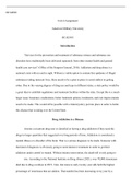 Week  4  assignment.docx  HCAD301  Unit 4 Assignment  American Military University  HCAD301  Introduction    œServices for the prevention and treatment of substance misuse and substance use disorders have traditionally been delivered separately from other