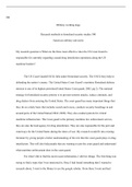 Week  2  asssinment  for  300  300  Military working dogs  Research methods in homeland security studies 300  American military university  My research question is What are the three most effective roles the US Coast Guard is responsible for currently reg