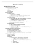 NUR 323 - Med Surg Exam 1 Study Guide.