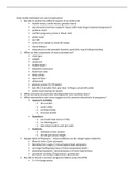 NUR 343 - Maternity Exam 1 Study Guide.