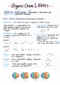 Chem 272 Exam 3 Notes UHM (Summer I)