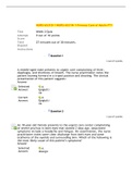 NURS 6531N Week 2 Quiz 2 with Answers (100% COMPLETE)