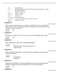 BSC 2346 Module 11 Final Exam (Version 2)/ BSC2346 Final Exam: Human anatomy and physiology: Rasmussen College (Verified Correct Answers)