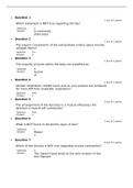 BSC 2346 Module 5 Midterm / BSC2346 Midterm Quiz 5 (Latest): Human anatomy and physiology: Rasmussen College (Verified Correct Answers)