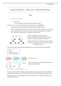 Samenvatting van biochemie theorie deel 1