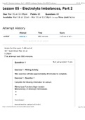 NUR 1234 Lesson 05 - Electrolyte Imbalances, Part 2