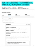 NUR 1234 Lesson 03 - Fluid Imbalance_ NRSG2570_ Multisystem Disorders