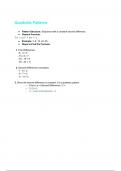 Grade 10, Term 4: Comprehensive Guide to Non-Linear Number Patterns.