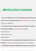 Med Surg Exam 4 questions.pdf 100% correct