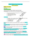 NR 601 Midterm Exam Study Guide / NR601 Midterm Exam Study Guide(Version-2) (NEWEST, 2021) : Chamberlain College Of Nursing(Download to Score A)