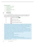 NURSING NCLEX - MODULE 8. QUESTIONS AND AND ANSWERS.