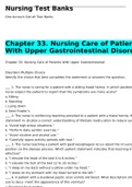 Chapter 33. Nursing Care of Patients With Upper Gastrointestinal Disorders