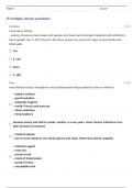 FPCC Exam 1 - Infection Control Questions With Correct Answers!!