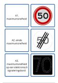 flashcards verkeersborden 