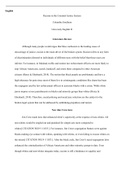 English  II  Unit  IV.docx  English  Racism in the Criminal Justice System  Columbia Southern University English II  Literature Review  Although many people would argue that false confession is the leading cause of miscarriage of justice, racism is the ma