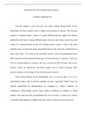 English  II  Unit  I  .docx    Racism in the US Criminal Justice System  English Composition II  Favorite subject is one that you can enjoy without being bored. Every individual has their interest and it differs from person to person. My favorite subject 