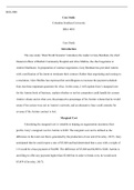 BIHC  Unit  II  Case  Study.docx  BHA 4001  Case Study  Columbia Southern University BHA 4001  Case Study  Introduction  The case study   œReal-World Scenario   introduces the reader to Gary Bentham, the chief financial officer of Bartlett Community Hosp