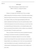 MHR  6551 S3  Training  and  Development.docx   MOS 6551  Unit II Journal  College of Safety and Emergency, Columbia Southern University  MHR 6551-19M-2B-21-S3: Training & Development  Unit II Journal  Working as a civil engineer in the United States Army