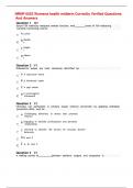 (C0MPLETE) NRNP 6552 Women’s Health Midterm Exam Verified Questions and Answers (Latest Answers)