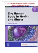 Test Bank for The Human Body in Health and Illness 7th Edition by Herlihy