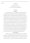 Unit  VIII  Essay.docx (2)     MCJ 5135  Unit VIII Essay  Columbia Southern University  MCJ 5135: Theory of Crime and Criminology  Unit VIII Essay  Introduction  Money-laundering is defined as  œ the concealment of the origins of illegally obtained money,