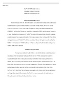 Unit  VII  Essay.docx (1)   MHR 6401  SeaWorld of Florida v. Perez  Columbia Southern University MHR 6401, Employment Law   SeaWorld of Florida v. Perez  On 24 February 2010, Ms. Dawn Brancheau was killed while working with a killer whale named Tilikum in