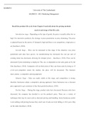 Week 9 Activity.docx   BADM533  University of The Cumberlands BADM533 - M51 Marketing Management   Recall the product life cycle from Chapter 8 and talk about the pricing methods used at each stage of the life cycle.  Introduction stage - Depending on the