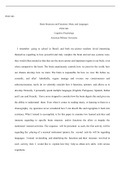 Week 5 Paper.docx   PSYC303   Brain Structures and Functions: Music and Languages  PSYC303   Cognitive Psychology   American Military University   I  remember   going  to  school  in  Brazil,  and  both  my science  teachers  loved  immersing themselves r