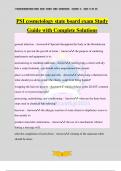 PSI cosmetology state board exam Study Guide with Complete Solutions