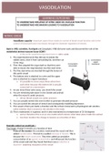 Vasodilation Lecture notes