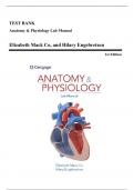 Test Bank - Anatomy and Physiology Lab Manual, 1st Edition (Elizabeth Co, 2024), Lab 1-34 | All Chapters