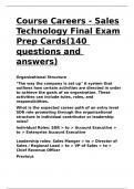 Course Careers Final Exam 3rd Attempt questions with verified solutions 2024-2025