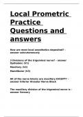 Local Prometric Practice Questions and answers.