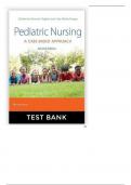 TEST BANK for Pediatric Nursing: A Case-Based Approach (2ND Edition) by Tagher A+ LATEST GUIDE 2024